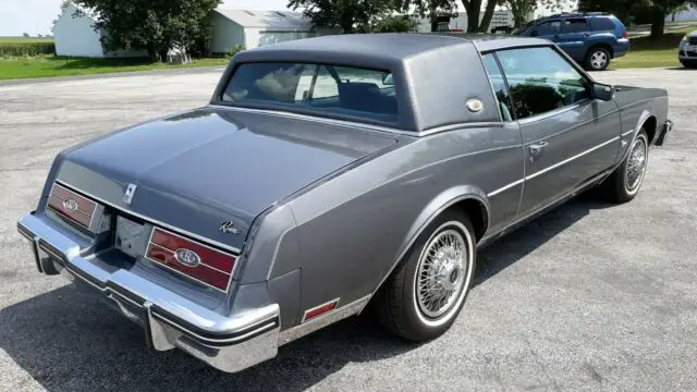 1984 buick riviera coupe 21,492 original miles gray