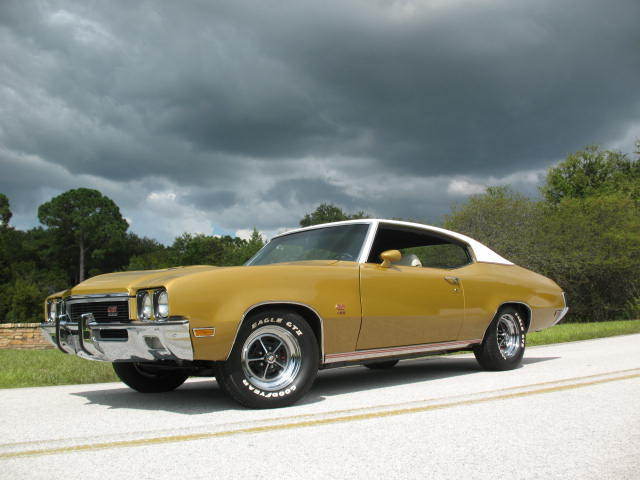 1972 buick gs 455 restored-matching 1971 stage1 engine & ow thm 400 transmission
