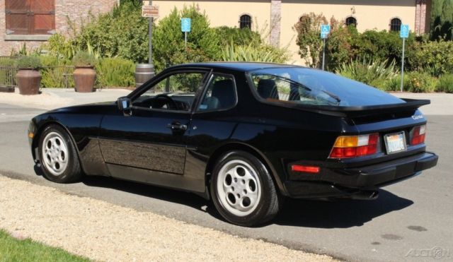 1987 porsche 944 turbo black/black low miles