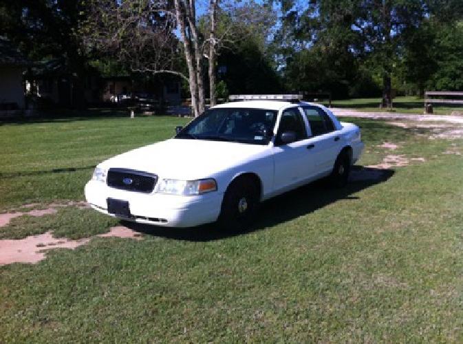 obo 2008 ford crown victoria police interceptor in college station, tx