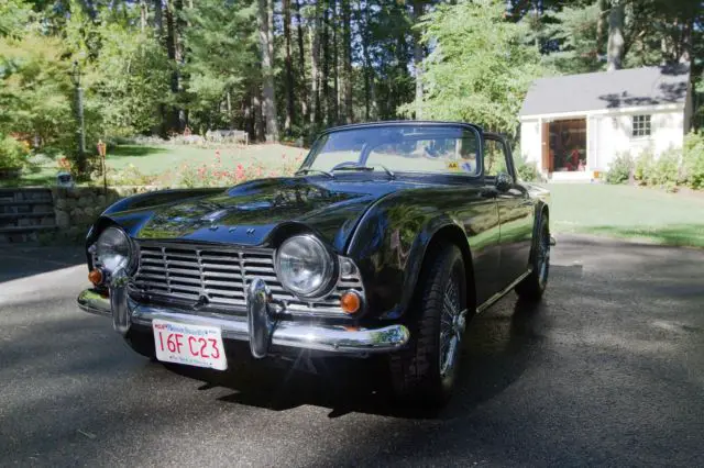 1963 triumph tr4 convertible, surrey top, mechanically sound, runs great!