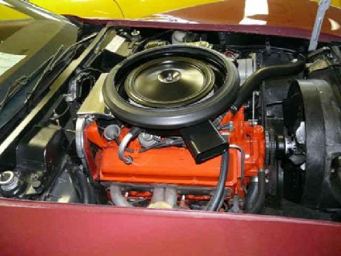 1975 chevrolet corvette red, 44k miles in martinsburg, pa