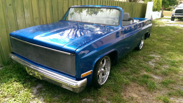 chevy chopped top hot rod blazer