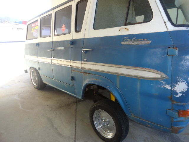 1962 ford falcon van gasser rat rod hot rod