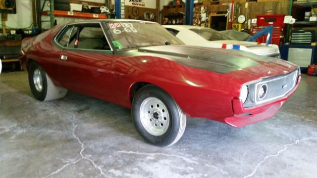 1972 javelin with amx trim race car or pro street or drag car