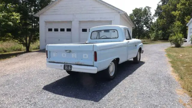 1966 ford f 100 pickup truck 6' bed 2wd