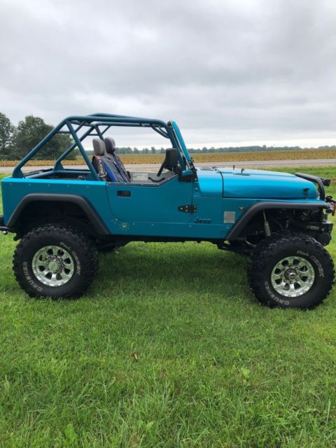 1991 jeep wrangler yj rock crawler 350 sbc dana axles supercharged fi tci trans