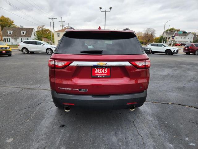 2021 chevrolet traverse lt leather