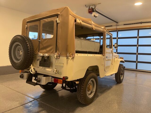 1978 toyota land cruiser brown 4wd manual fj43