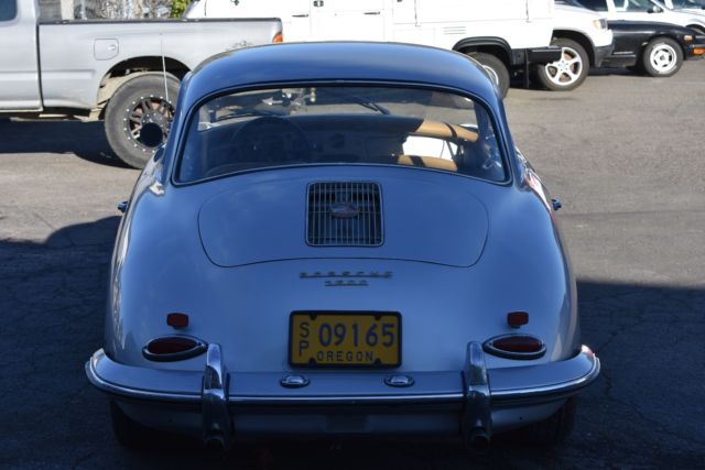 porsche 1961 356b coupe "notchback"