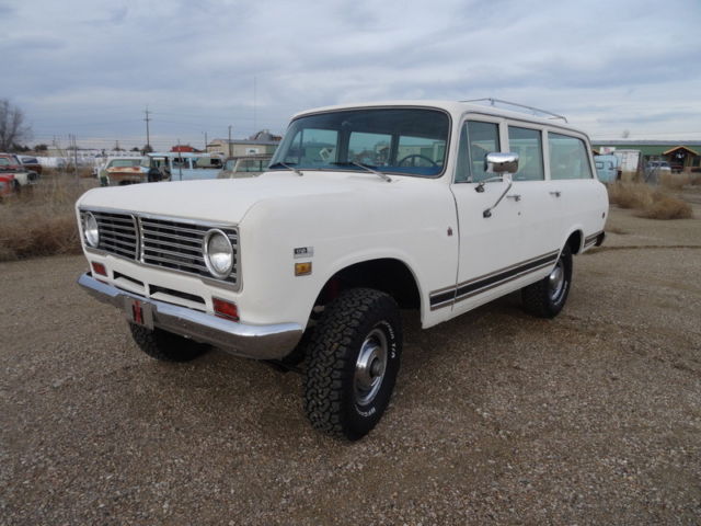 rare 1972 international travelall 1110, 4x4, 392, automatic, air conditioning