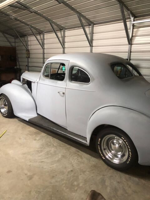 1938 packard jr 110 business coupe grey rwd manual street rod