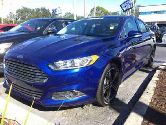 2015 ford fusion *leather*navigation*moonroof*black wheels*ecoboost in sarasota, fl