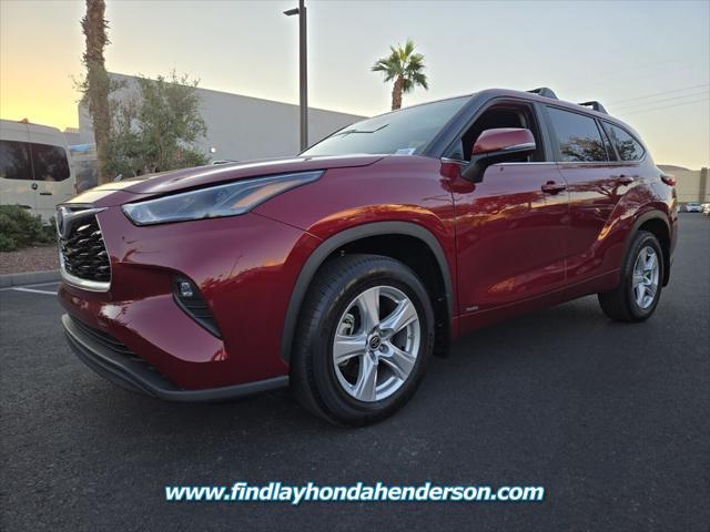 2023 toyota highlander hybrid le