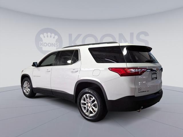 2021 chevrolet traverse lt leather