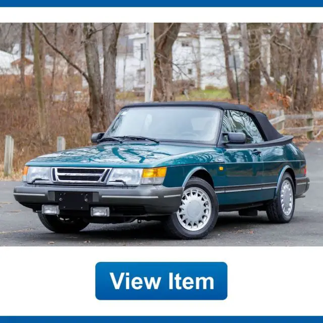 1992 saab 900 s classic 2.1l 16 valve 5sp manual california carfax rare!