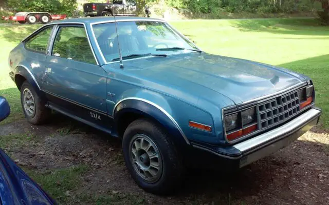amc eagle sx4 4x4 2 door hatchback 4 cylinder 5 speed jeep
