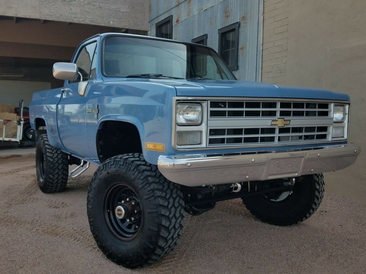 1986 chevrolet chevy k10 4x4 short bed pickup 1 owner **no reserve**