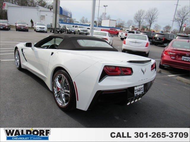 used 2016 chevrolet corvette stingray convertible waldorf, md 20601 for sale in waldorf, maryland