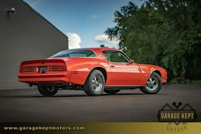 1976 pontiac firebird espirit orange coupe 350 v8 51111 miles