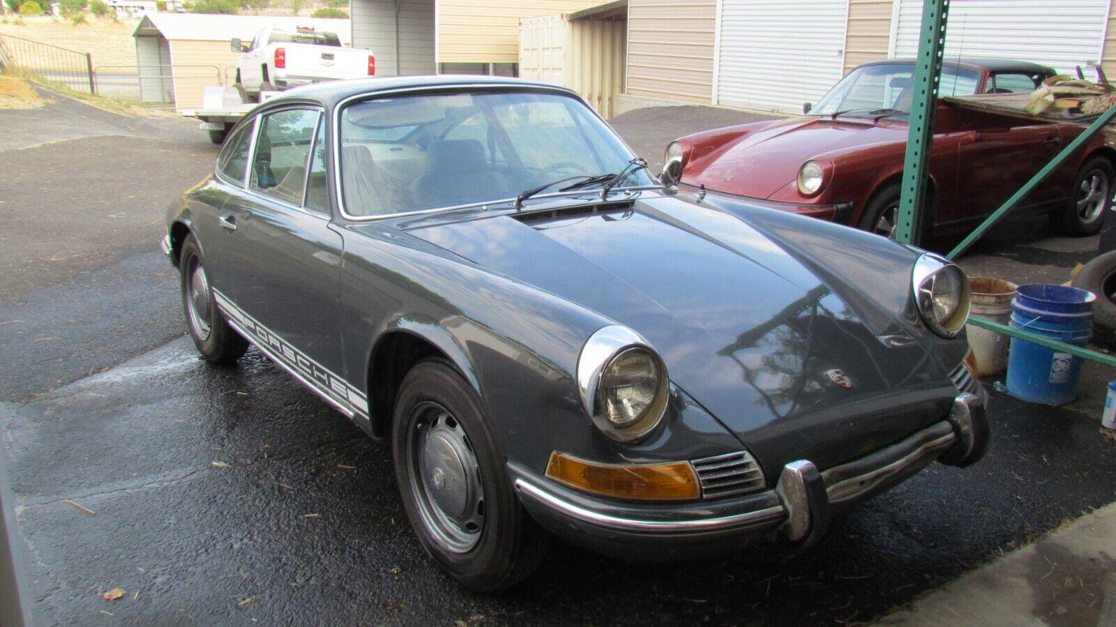 1969 porsche 912 coupe slate gray original paint 43044 miles