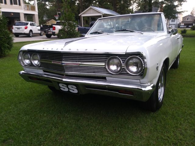 1965 chevy chevelle ss malibu convertible- real 138 vin! real super sport !
