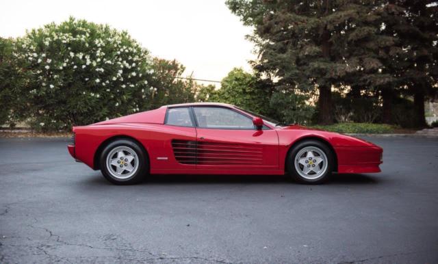 1990 ferrari testarossa, fresh engine-out service, tubi exhaust, 11k orig. miles