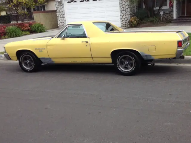 1972 chevrolet el camino ss (true super sport )