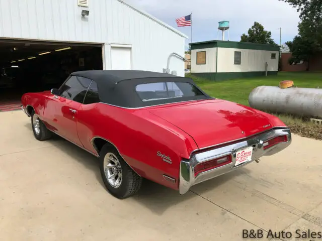 1971 buick skylark custom 0 red convertible 8 cyl, automatic