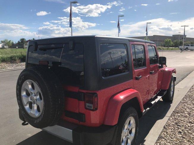 2015 jeep wrangler 4wd unlimited sahara for sale in billings, montana