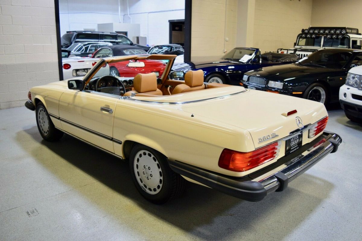 1989 mercedes-benz 560sl roadster 55k miles collectible