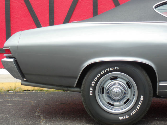 1968 chevrolet chevelle cortez silver-new paint