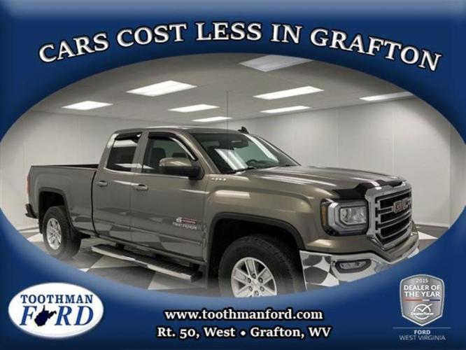 2017 gmc sierra 1500 sle 4x4 sle 4dr double cab 6.5 ft. sb for sale in grafton, west virginia