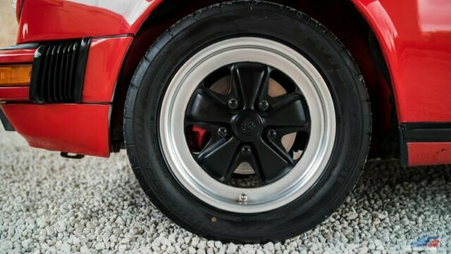 1987 porsche 911 83,390 miles guards red 3.2 liter 6 5 speed manual