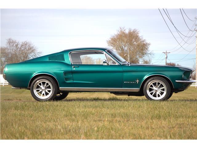 1967 ford mustang fastback c code 289 green