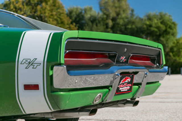 1969 dodge charger r/t hemi numbers matching 1 of 1 bright green metallic