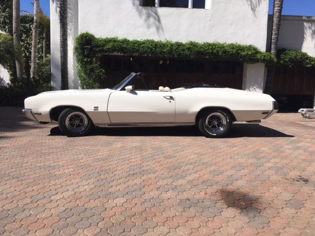 1972 artic white buick convertible gs 350