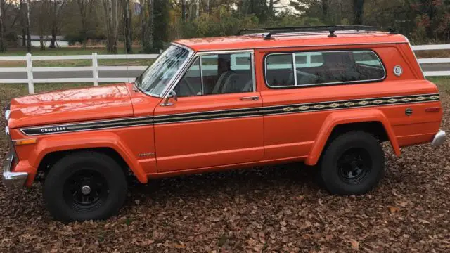 1979 jeep cherokee cheif quadra trac