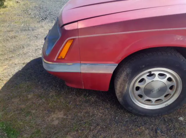 1985 ford mustang lx 2-door coupe 5.0l