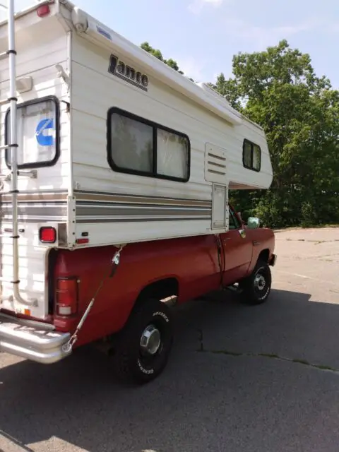 1993 dodge ram w250lance truck camper 815