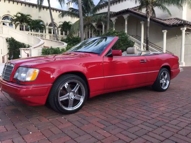 mercedes e 320 classy convertible - collector value 1994