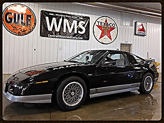 87 black gt v6 5 speed manual clean firebird actual miles wms power cloth auto
