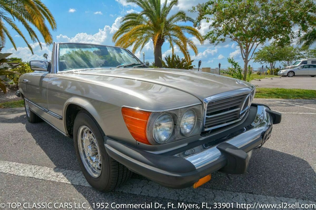 1985 mercedes-benz 380-class 380 sl 2dr convertible