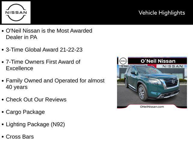 2022 nissan pathfinder platinum 4wd