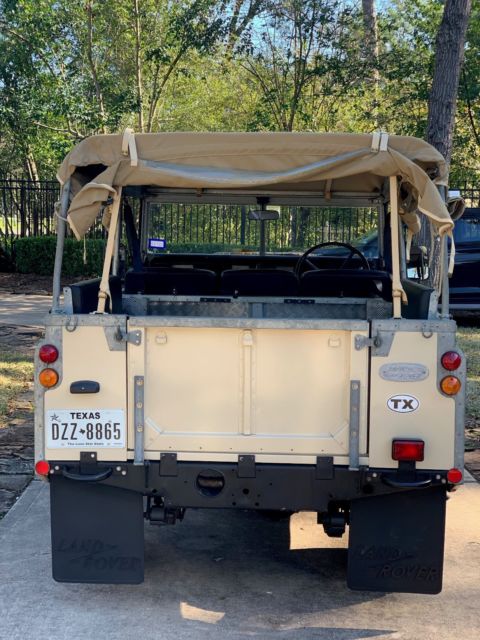 1980 land rover series iii 88" rhd diesel