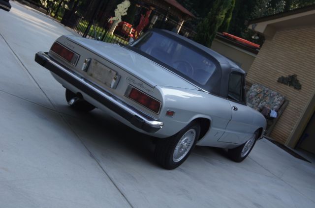 1974 alfa romeo spider veloce 2000 iniezione convertible