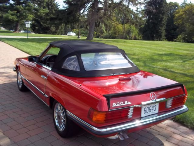 1985 mercedes benz 280sl (r107) roadster, 49k one owner miles, make me an offer