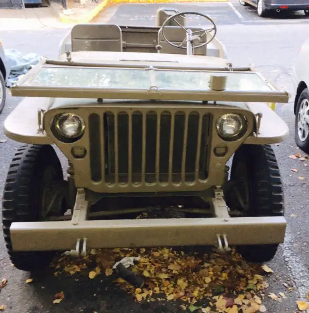 rare!!! solid 1943 willys mb wwii. runs & drives like a champ