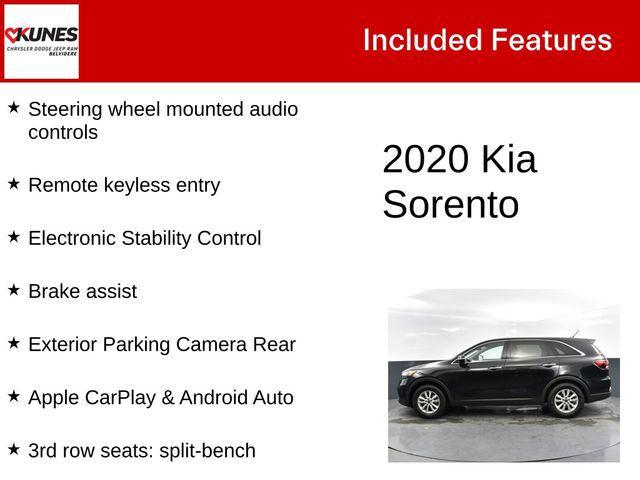 2020 kia sorento lx
