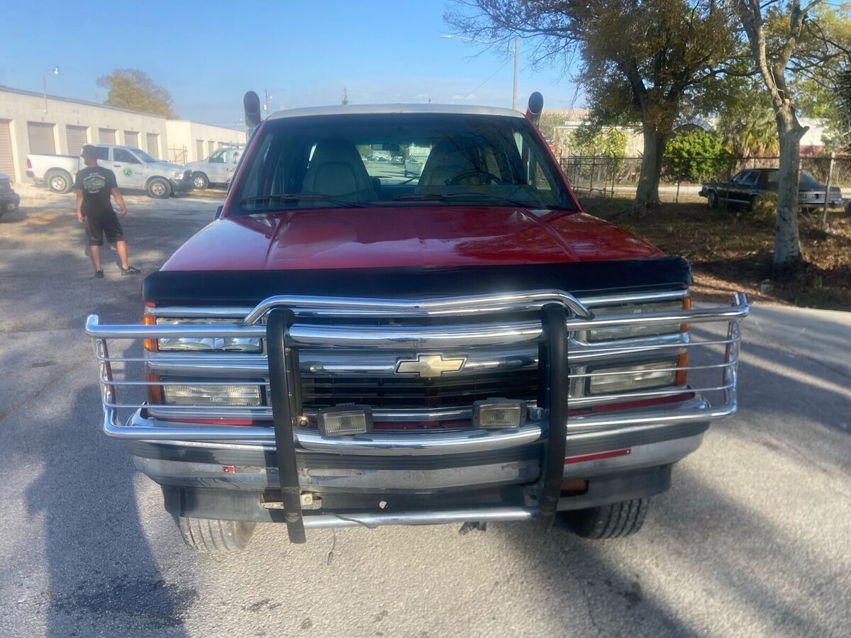 1994 chevrolet c/k pickup 2500 red rwd automatic c2500